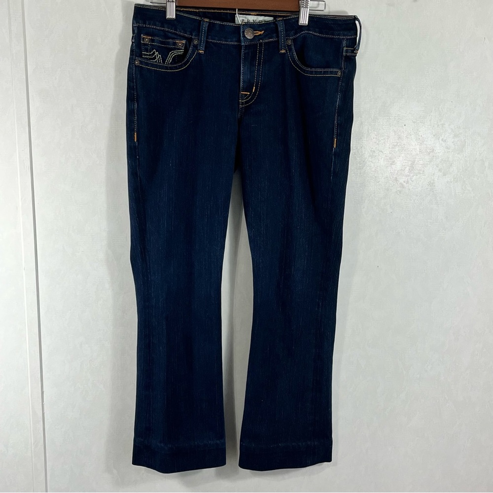 PRVCY Premium Indigo Boot Cut Leg Women's Jeans have Been Home Hemmed